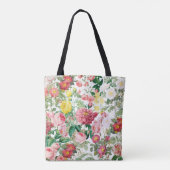 Tote Bag Jardin de printemps Rose (Dos)