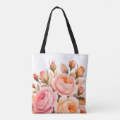 Tote Bag Jardin de Roses Rouges (Dos)