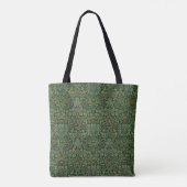 Tote Bag Jardin de William Morris - Verts (Dos)
