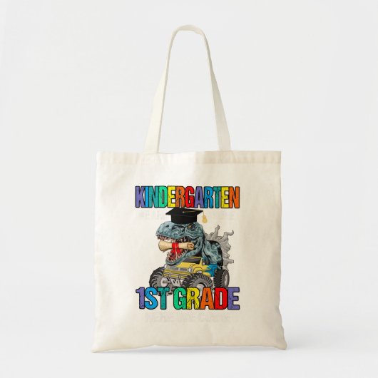 Tote Bag Jardin d'enfants Diplôme Magique Dinosaur (Devant)