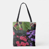 Tote Bag Jardin des fleurs (Dos)