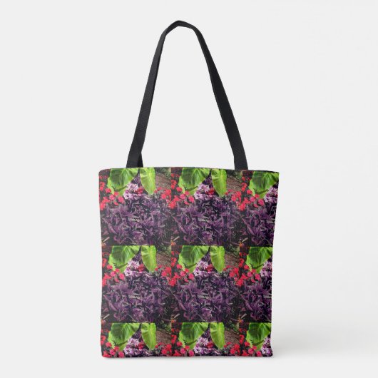 Tote Bag Jardin des fleurs (Dos)