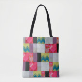 Tote Bag Jardin des fleurs du Dada | Sophie Taeuber-Arp | (Devant)