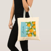 Tote Bag Jardin des Oranges d'été (Devant (produit))