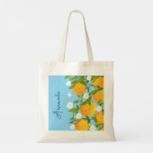 Tote Bag Jardin des Oranges d'été (Dos)