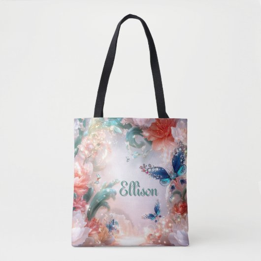 Tote Bag Jardin enchanté (Devant)