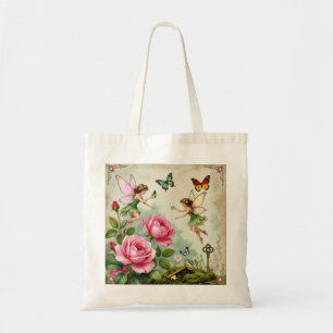 Tote Bag Jardin Enchanté des Fées Florales