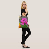 Tote Bag Jardin extérieur fleuri (Sur le modèle)