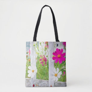 Tote Bag Jardin Fleur Cosmos