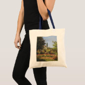 Tote Bag Jardin fleuri à Sainte Adresse par Claude Monet (Devant (produit))