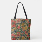 Tote Bag Jardin Floral Designer vintage (Dos)