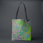 Tote Bag Jardin Italien, Gustav Klimt<br><div class="desc">Gustav Klimt (14 juillet 1862 - 6 février 1918) était un peintre symboliste autrichien et l'un des membres les plus importants du mouvement de sécession de Vienne. Klimt est réputé pour ses peintures, ses peintures murales, ses croquis et autres objets d'art. En plus de ses oeuvres figuratives, qui comprennent des...</div>