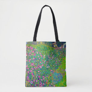Tote Bag Jardin Italien, Gustav Klimt