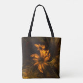 Tote Bag Jardin mystique Art Abstrait (Dos)
