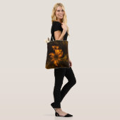 Tote Bag Jardin mystique Art Abstrait (Sur le modèle)