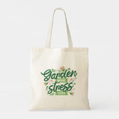 Tote Bag Jardin Plus De Stress Moins (Dos)