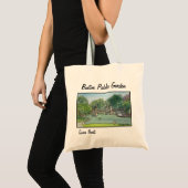 Tote Bag Jardin public Fourre-tout de Boston de bateaux de (Devant (produit))