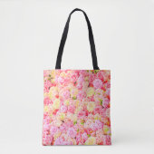 Tote Bag Jardin rose (Devant)