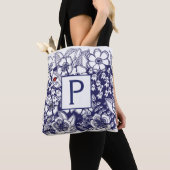 Tote Bag Jardin secret monogramme tout-en impression Fourre (De près)