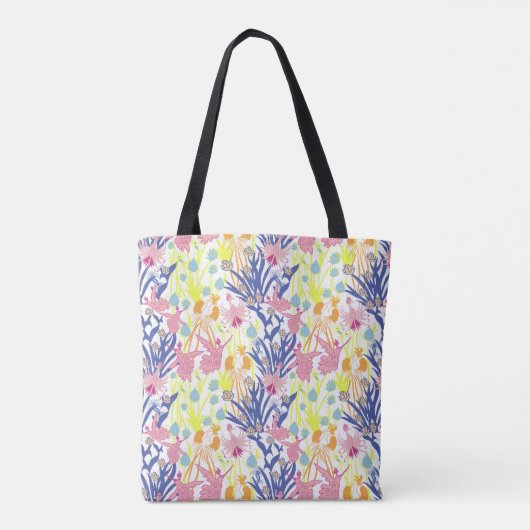 Tote Bag Jardin surréaliste (Dos)