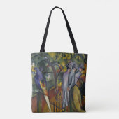 Tote Bag Jardin zoologique I d'August Macke | (Dos)
