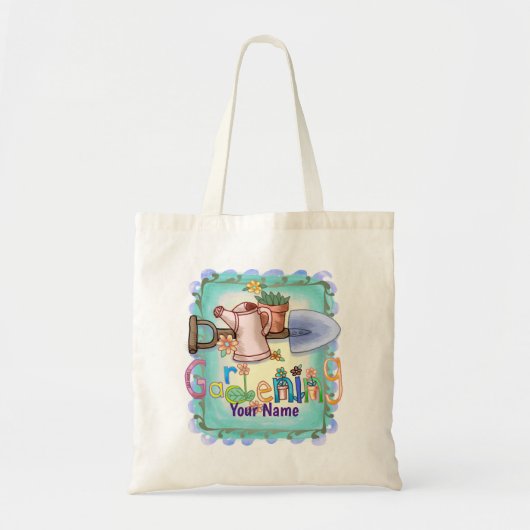 Tote Bag Jardinage   (Devant)