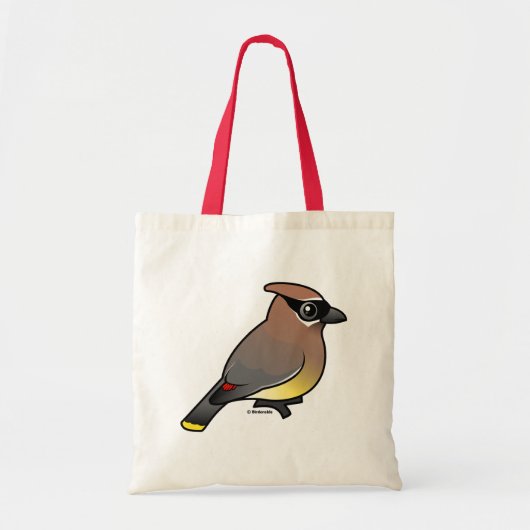 Tote Bag Jaseur de cèdre (Devant)
