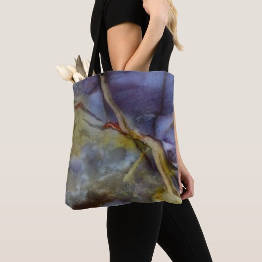 Tote Bag Jasper violet (De près)