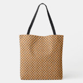 Tote Bag Jaune de rotin tressé sur mesure Brown (Dos)