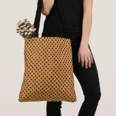 Tote Bag Jaune de rotin tressé sur mesure Brown (De près)