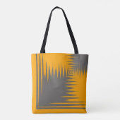 Tote Bag Jaune et gris (Dos)