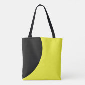 Tote Bag Jaune et Noir Époustouflant (Dos)