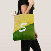 Tote Bag Jaune et vert (De près)