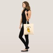 Tote Bag Jaune Luja Funny Banana Pun (Devant (modèle))