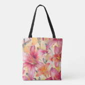 Tote Bag Jaune rose (Dos)