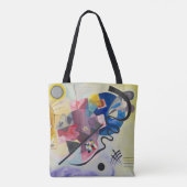 Tote Bag Jaune, Rouge, Bleu par Wassily Kandinsky (Dos)