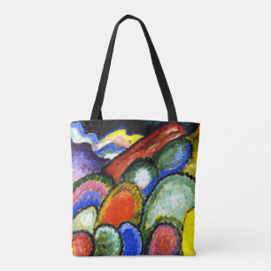 Tote Bag Jawlensky - Montagnes et Arbres