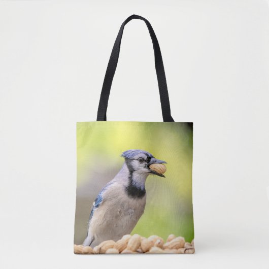 Tote Bag Jay bleu avec arachide (Devant)