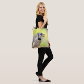 Tote Bag Jay bleu avec arachide (Sur le modèle)