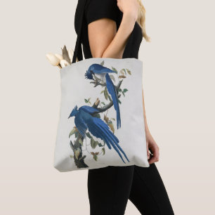 Tote Bag Jay noir à pâte molle à tarte noire Audubon Columb