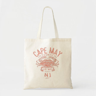 Tote Bag JCombs Cape May Comté, NJ, Crabe bleu de l'Atlanti