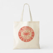 Tote Bag JCombs St. Augustine, FL, avec Crabe bleu (Dos)