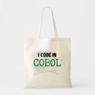 Tote Bag Je code dans COBOL.w