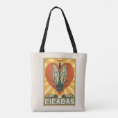 Tote Bag Je Coeur Cicadas (Dos)