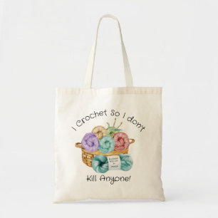 Tote Bag Je Crochète Personnalisé