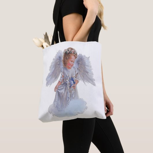 Tote Bag Je crois aux anges (De près)