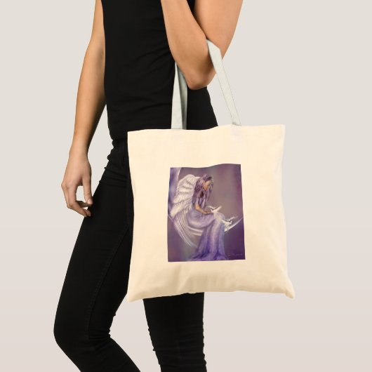 Tote Bag Je crois aux anges (Devant (produit))
