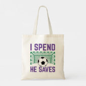 Tote Bag Je dépense qu'il épargne (Dos)