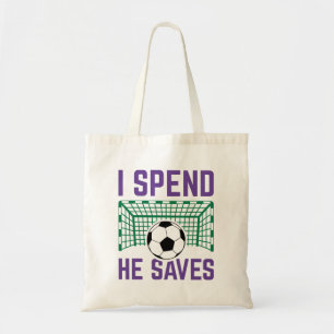 Tote Bag Je dépense qu'il épargne