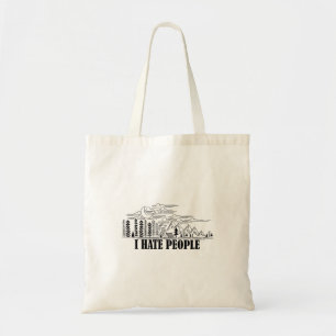 Tote Bag Je déteste les gens